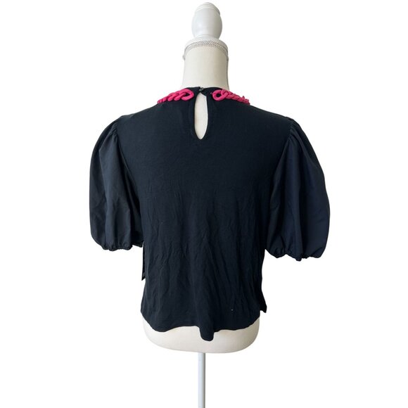 BROADWAY38 Pink Chain Detail Top Size Medium NEW - Picture 2 of 6